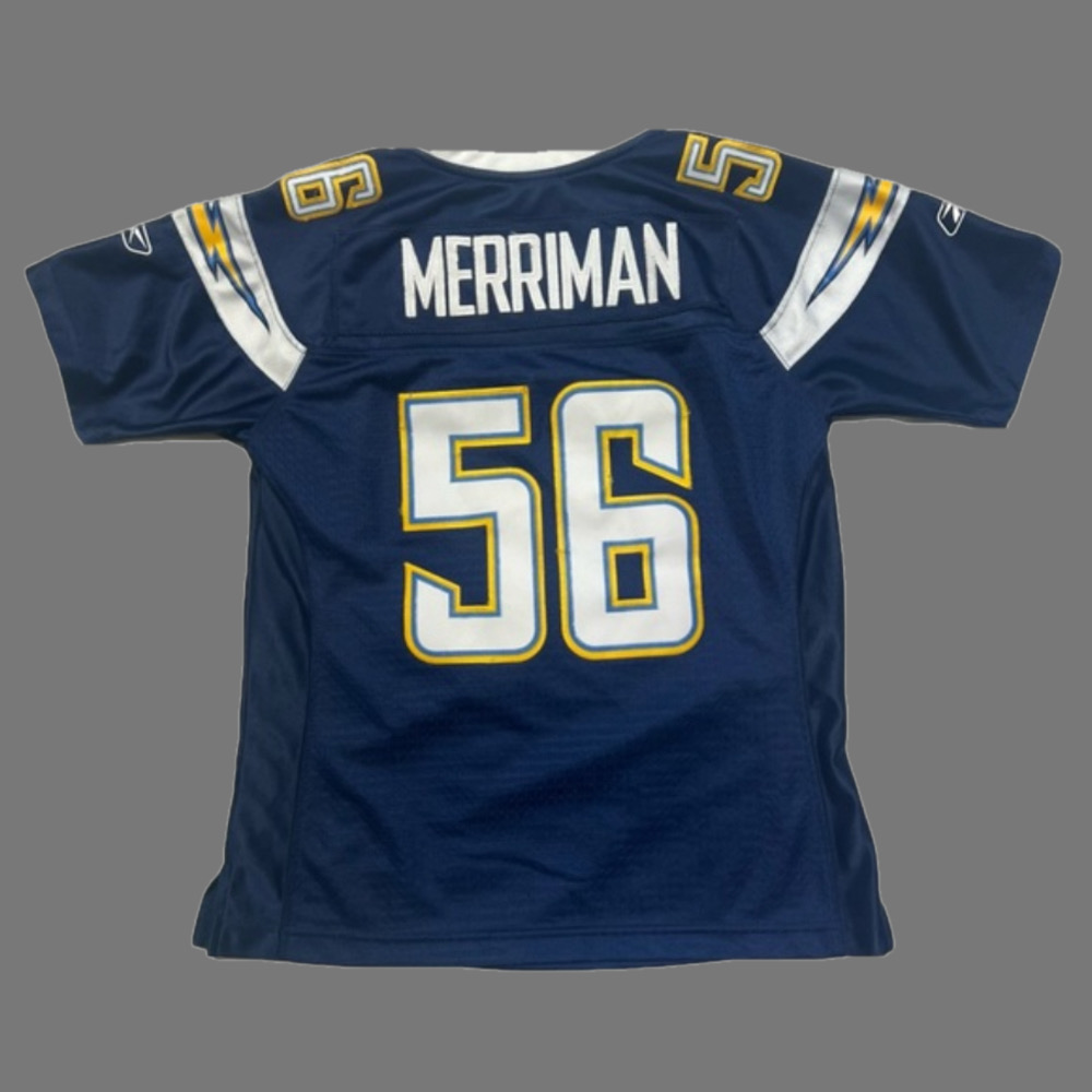 Shawn Merriman San Diego Chargers Reebok Authentic Football Jersey